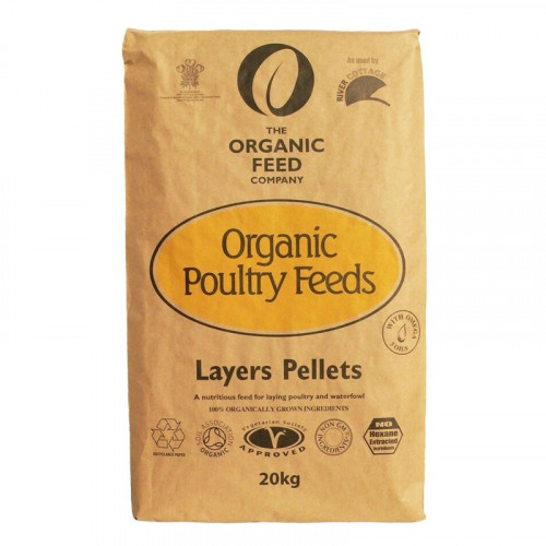A & P Organic Layers Pellets 20kg
