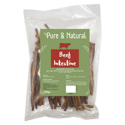 Pure & Natural Beef Intestine 200g