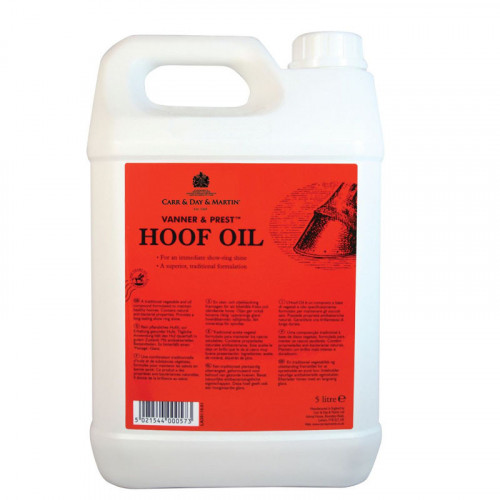 Carr Day Martin Vanner & Prest Hoof Oil 5 Litres