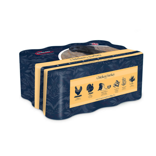Chudleys Wet Food Chicken & Turkey with Liver Pack 12 x 395g