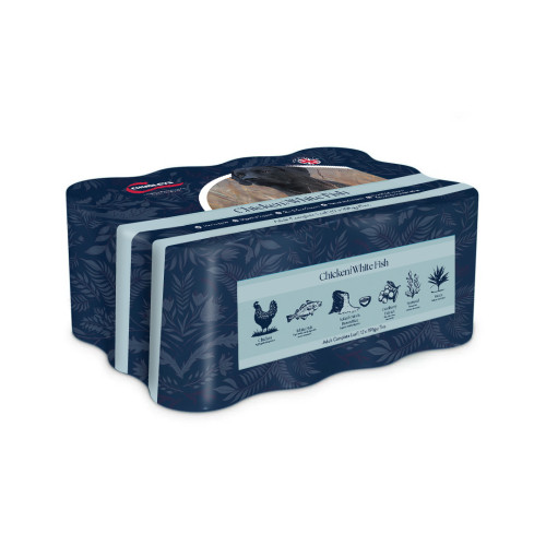 Chudleys Wet Food Chicken & White Fish Pack 12 x 395g
