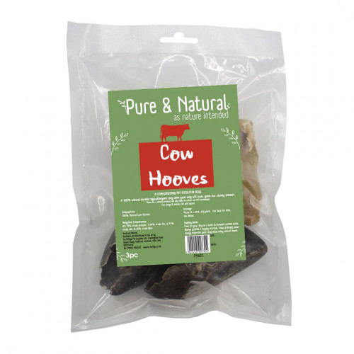 Pure & Natural Cow Hooves 3pk