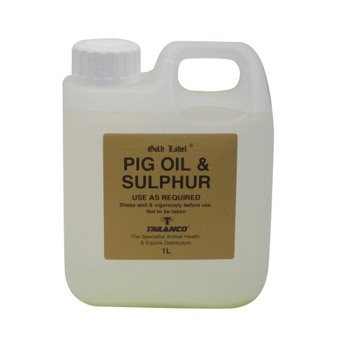 Gold Label Pig Oil and Sulphur 1 Litre