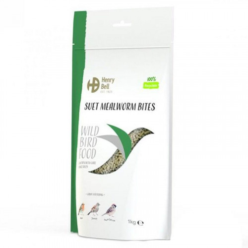 Henry Bell Suet Mealworm Bites 500g