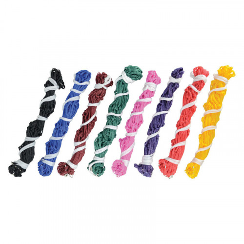 Lincoln Polypropylene Hay Net SMALL With Rings Blue(Large Hole)