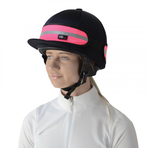 HyViz Hat Band Pink/Black
