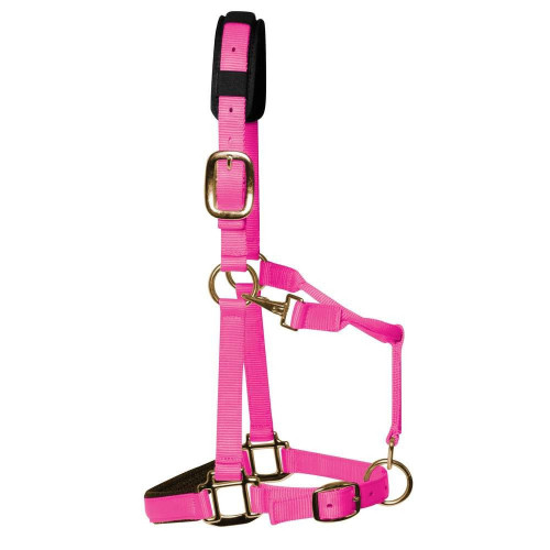 KM Elite Head Collar Large Pony Hot Pink S