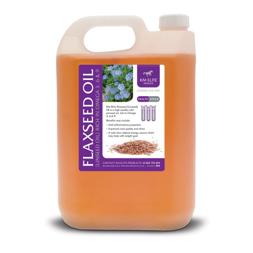 KM Elite Linseed/Flax Oil 5Litre