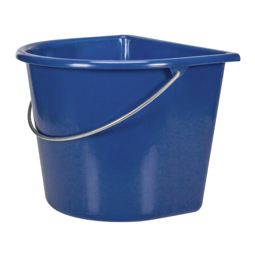 KM Elite Flat Backed Bucket 15L Navy Blue