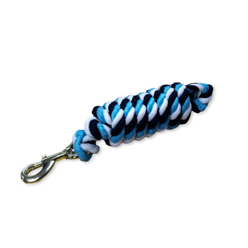 KM Elite Lead Rope 2 metres Navy/Baby/White