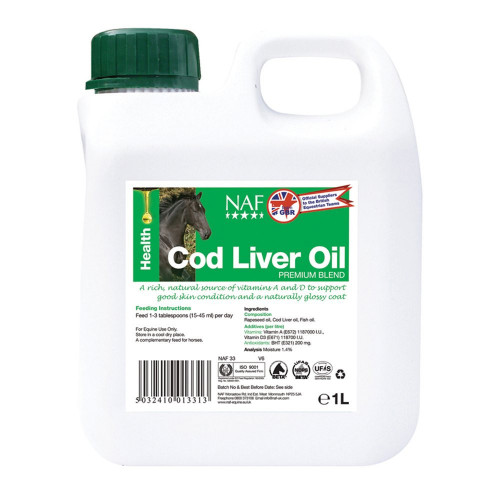 NAF Cod Liver Oil 1 litre
