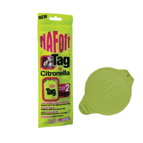 NAF Off Citronella Tags Twin Pack