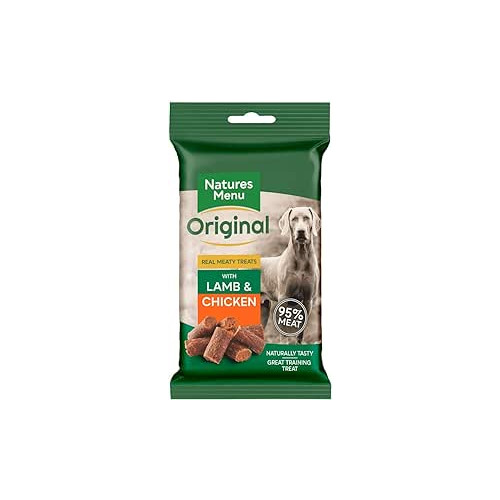Natures Menu Dog Treats Lamb, Chicken & Pork100g
