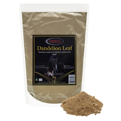 Omega Equine Dandelion Leaf 1kg