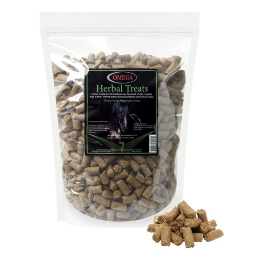 Omega Equine Herbal Treats 4kg POUCH