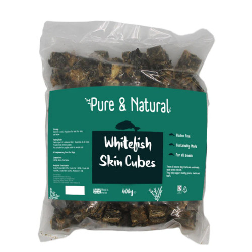 Pure & Natural Whitefish Cubes 400g