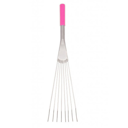 Red Gorilla Big Tidee Metal Rake Pink