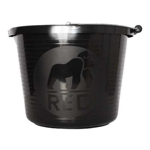 Red Gorilla Premium Bucket 15 litre Black