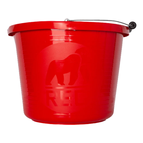 Red Gorilla Premium Bucket 15 litre Red