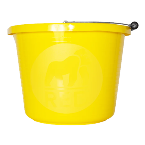 Red Gorilla Premium Bucket 15 litre Yellow