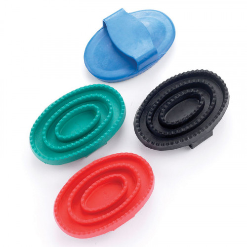 Curry Comb Rubber Black