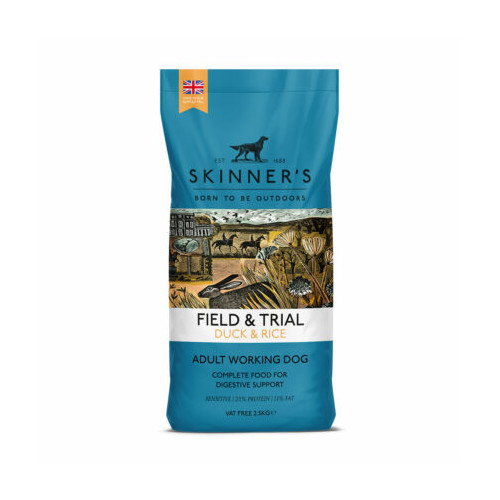 Skinner's Field & Trial Duck & Rice 2.5kg SMALL BAG