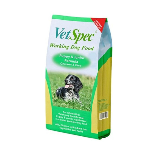 Vetspec Complete Working Puppy Chick & Rice 15KG