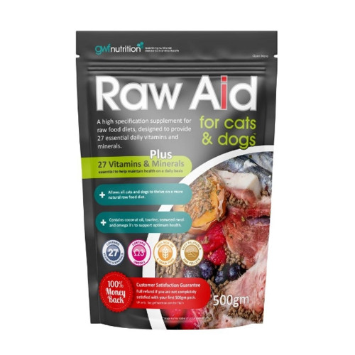 GWF Nutrition Raw Aid Pellets 500g