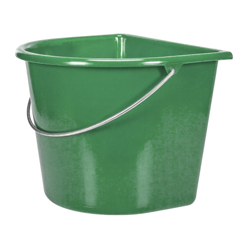 KM Elite Flat Backed Bucket 15L Hunter Green