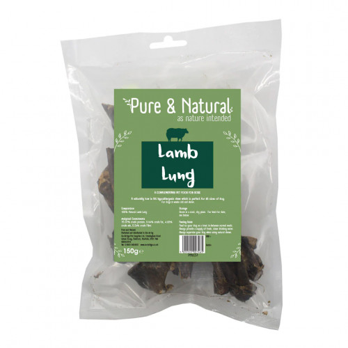 Pure & Natural Lamb Lung 150g
