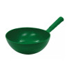 Harold Moore Round Feed Scoop Dark Green