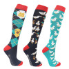 Hy Equestrian Sock Ay Up Duck 3 Pack 4-8