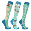 Hy Equestrian Show Jumping Sock 3 Pack 4-8