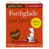 Forthglade Just 90% Meat Grain Free Beef 395g