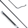 KM Elite Dressage Whip Preciosa Black 110cm