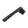 Hoof Pick with Brush Black