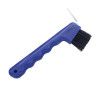 Hoof Pick with Brush Blue