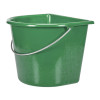 KM Elite Flat Backed Bucket 15L Hunter Green