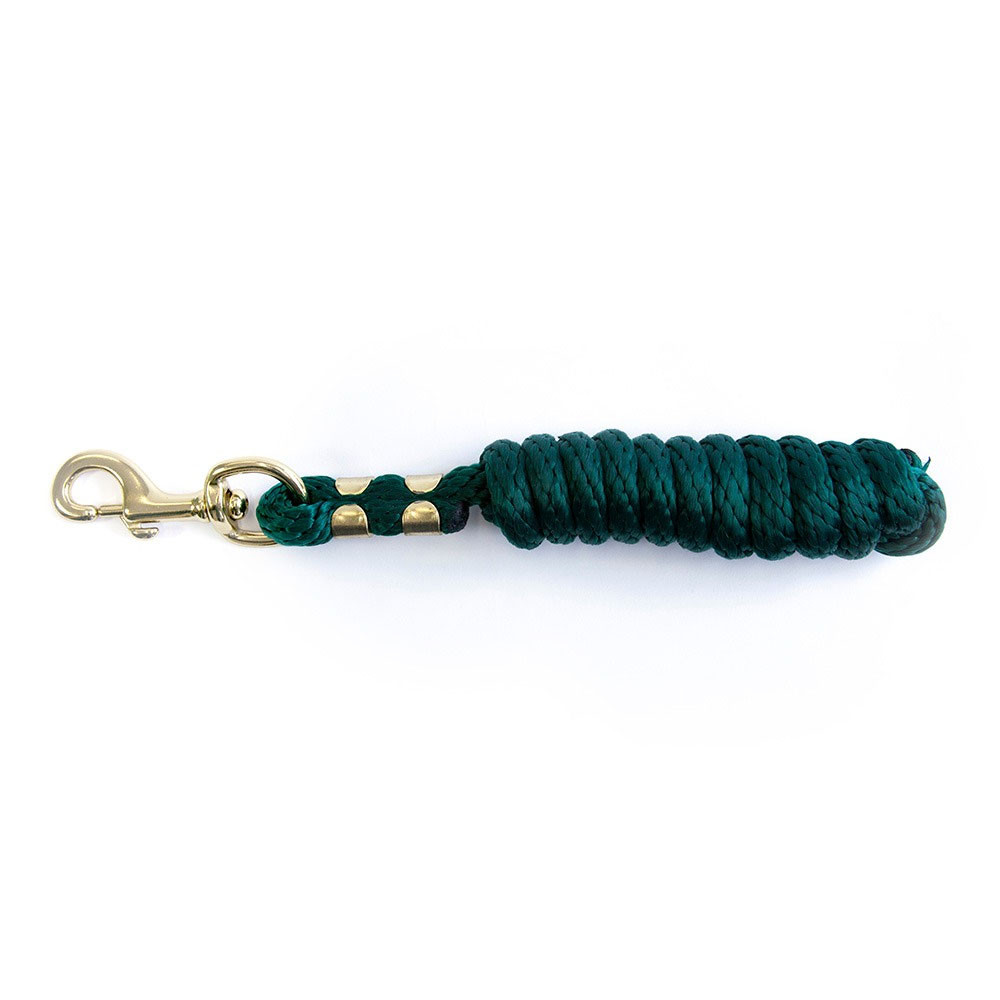 hunter green lead rope